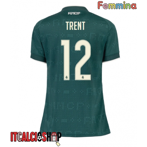 Real Madrid Alexander-Arnold #12 Seconda Maglia Femmina 2026-27 Manica Corta